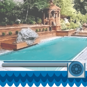 Cubierta de piscina automatica RECESSED-TOPTRACK