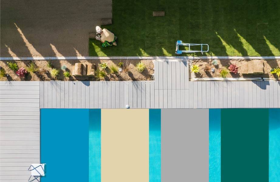 Cubiertas de piscina colores disponibles